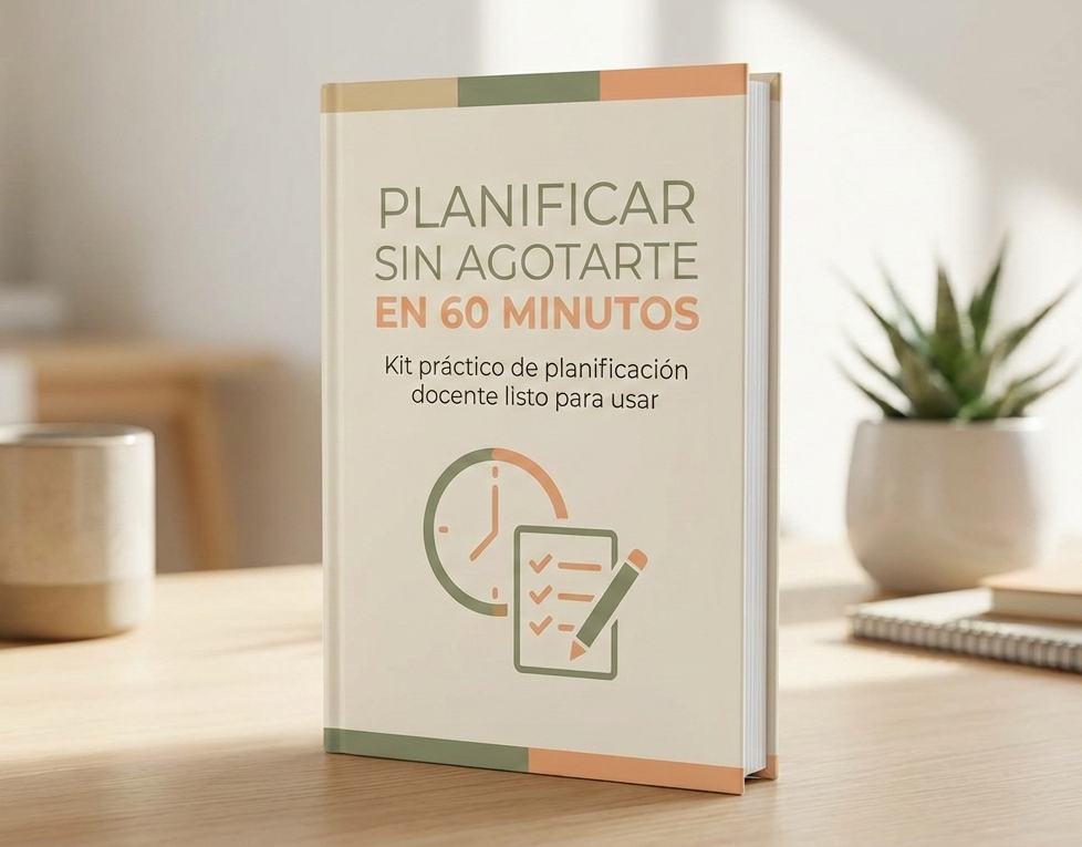 PLANIFICAR SIN AGOTARTE EN 60 MINUTOS: Kit práctico de planificación docente listo para usar