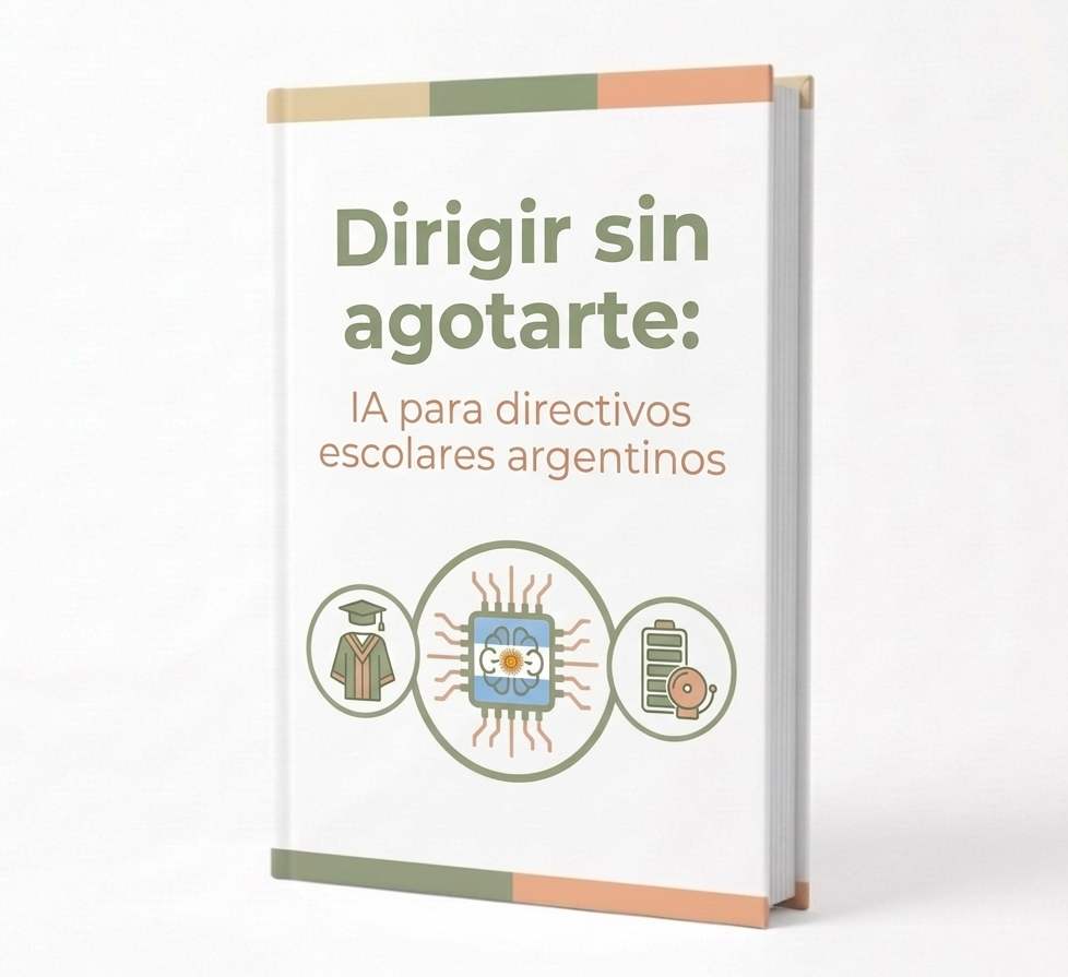 Dirigir sin agotarte: IA para directivos escolares argentinos